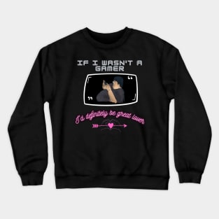 The Gaming Enthusiast's Heart Crewneck Sweatshirt